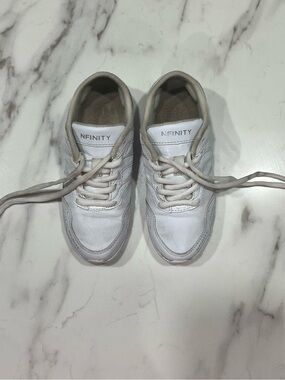 NFINITY White Low-Top Sneakers